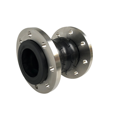 Dn300 Epdm Double Sphere Rubber Expansion Joint Pump Pipe Connector Flange Type Rubber Bellow