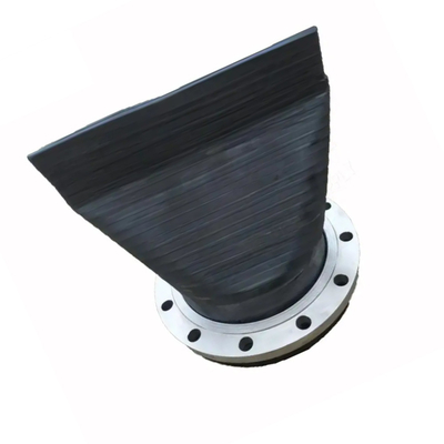 Stormwater Pipe Fitting Flexible Duckbill Muff Coupling Duckbill Drain Valve for Water Treatment