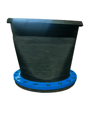 DN600 PN16 Weather Resistant Rubber EPDM Flanged Duckbill Non Return Valve