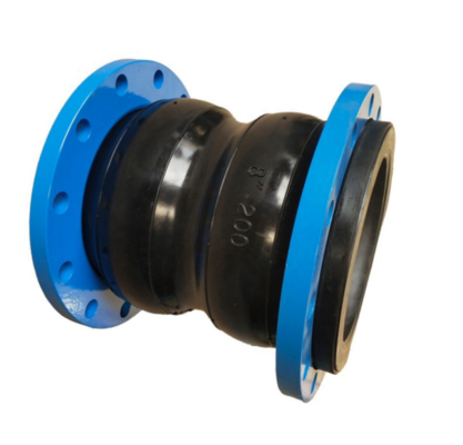 8 Inch Double Sphere Rubber Expansion Joint with Ductile Iron Flange